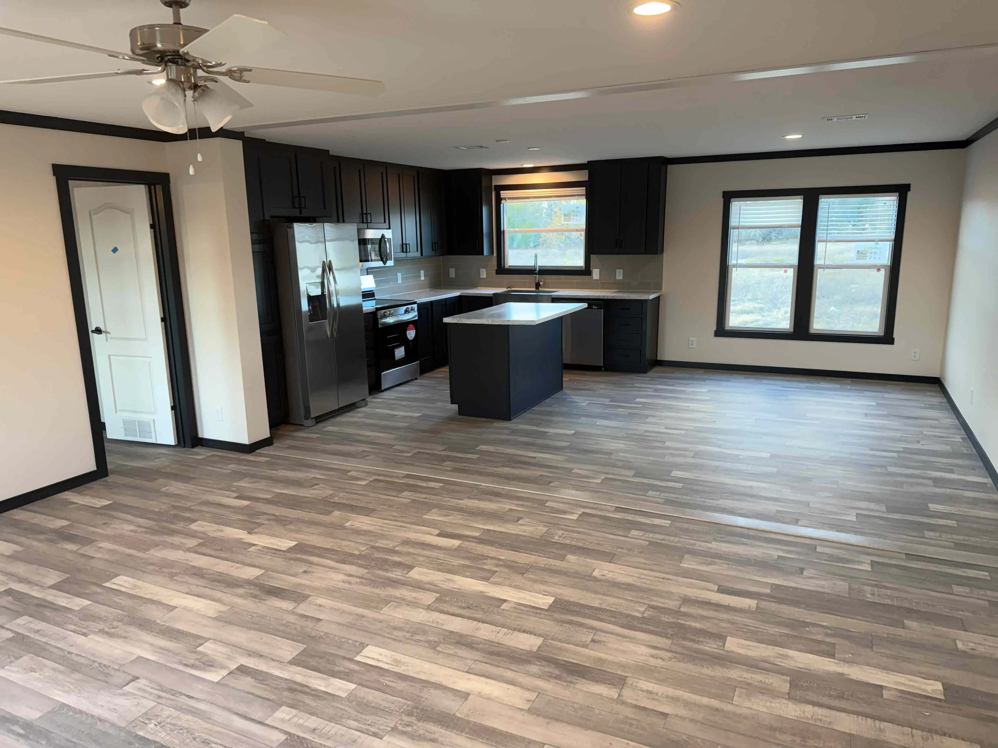 modern kitchen and living room manufactured homes texas with marathon homes breckenridge tx